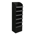 FSDU03 features 6 shelves and inbuilt ticket strips