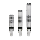 The gravity bin dispenser is available in 3 sizes