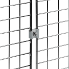 Gridwall joining clips to suit gridwall mesh panels