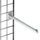 Gridwall Square Rail Arm with Ball End