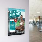 A4 portrait sign holder sleeve - bulk buy pack of 10