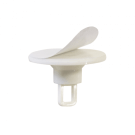 These swivel hanger buttons have a self adhesive backing