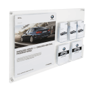 Wall Mounted Acrylic Information Display Board