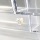 Plastic Joining Clips, ideal for binding leaflet dispensers side-by-side