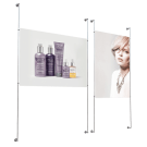 Cable display kit system for posters