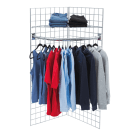 5ft Gridwall Corner Display Kit for retail