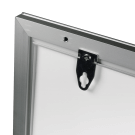 Slim LED backlit poster frame