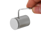 Sign stand offs supplied with allen key for locking