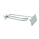 Looped Pegboard Hook with Ticket Holder