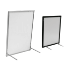 Comes with screw in feet for counter display