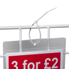 Our Cable Ties (aka zip ties) are ideal for use on display baskets
