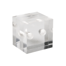 Mini magnetic sign holder block