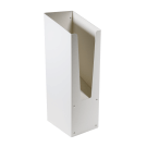 Unbranded White Foamex Magazine Stand