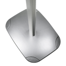 This free standing snap frame sits on a fixed height stand