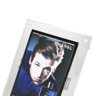 Freestanding illuminated poster frames for A3 signs