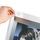 LED Poster Holder Floor Stand with easy construction