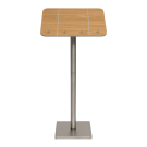 Metal menu stand