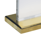 Supervue Metal Counter Standing Poster Holder