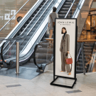Double Sided Information Board available as the frame only or complete with print
