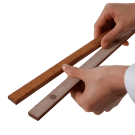 Each bar is lined with felt to protect your graphics from damage