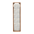 Wooden Wall Mounted Magazine Rack