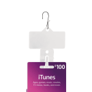 Plastic Clip Strip x 100 (metal hook supplied separately) 