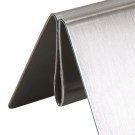Stainless steel ticket holder