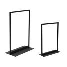 Double Sided Metal Table Sign Holder available in A3 and A4 sizes