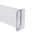 Dividers with front stoppers to stop products falling off your shelf