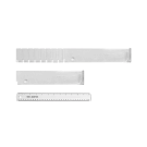 Shelf divider which can be broken down into various lengths