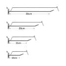Double prong euro hooks available in four different lengths