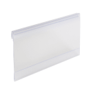 Clear shelf talker holders