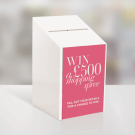 Suggestions Box with A4 Poster Holder