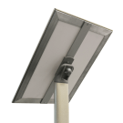 Adjustable orientation sign holder stand