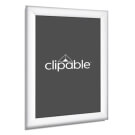 White Snap Frame 25mm in A5, A4, A3, A2, A1 and A0 sizes