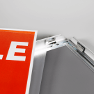 Silver Snap Frame Poster Holder