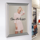 A4 snap poster frames for retail POS
