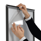 Black Poster Snap Frame 25mm Frame