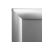 Silver A4 Snap Frames with mitred corners for stylish A4 poster displays