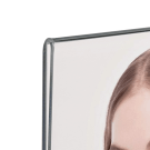 Luxury Acrylic Glorifier with integrated poster display