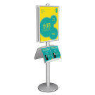 Freestanding Leaflet Holders Poster Display