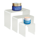 Clear Set of Three Premium Display Bridges