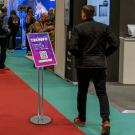 Premium Slim LED Backlit Poster Frame Stand