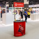 Ideal for use as an exhibition counter