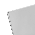Folder 900 micron PVC, making a 2mm thick display