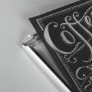 Chalkboard paper sheets for poster frames