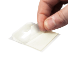 Hang tabs for store display x 500
