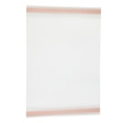 Portrait orientation adhesive plastic label holders