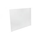 PVC poster holder for suspended poster displays