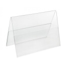 Budget table tent card